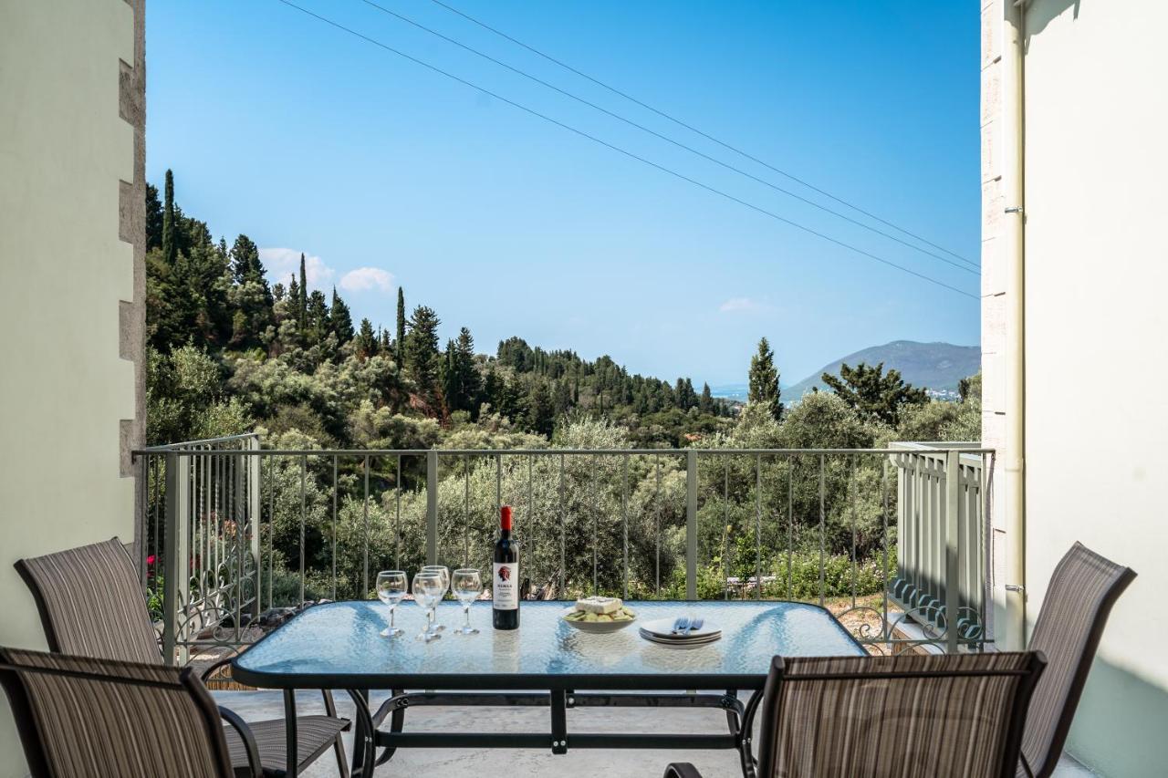 Armonia Villa Lefkada Kariótai Exteriör bild